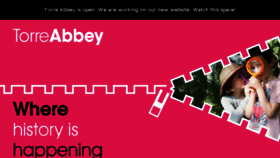 What Torre-abbey.org.uk website looked like in 2017 (6 years ago)