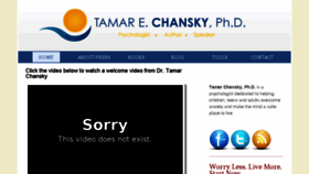 What Tamarchansky.com website looked like in 2017 (6 years ago)