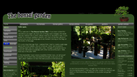 What Thebonsaigarden.com website looked like in 2017 (6 years ago)