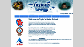 What Taylorsswimschool.co.uk website looked like in 2017 (6 years ago)