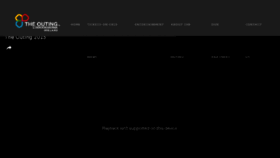 What Theouting.ie website looked like in 2017 (9 years ago)