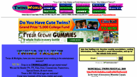 What Twinsworld.com website looked like in 2017 (6 years ago)
