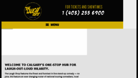 What Thelaughshopcalgary.com website looked like in 2017 (6 years ago)