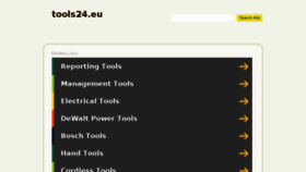 What Tools24.eu website looked like in 2017 (8 years ago)