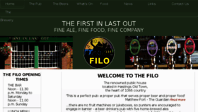 What Thefilo.co.uk website looked like in 2017 (6 years ago)