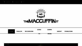What Themacguffin.it website looked like in 2017 (6 years ago)