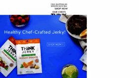What Thinkjerky.com website looked like in 2017 (6 years ago)