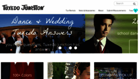 What Tuxedojunction-lv.com website looked like in 2017 (6 years ago)