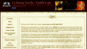 What Trufflecafe.com website looked like in 2017 (6 years ago)