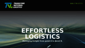 What Transcorrlogistics.com website looked like in 2017 (6 years ago)
