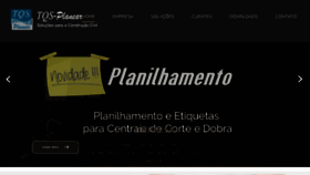 What Tqsplanear.com.br website looked like in 2017 (6 years ago)
