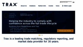 What Traxmarkets.com website looked like in 2017 (6 years ago)