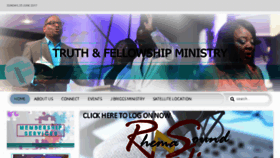 What Truthandfellowship.org website looked like in 2017 (6 years ago)