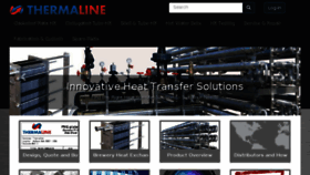 What Thermaline.com website looked like in 2017 (6 years ago)