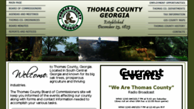 What Thomascountyboc.org website looked like in 2017 (6 years ago)