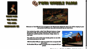 What Twinwheelsfarm.com website looked like in 2017 (6 years ago)