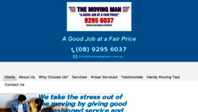 What Themovingman.com.au website looked like in 2017 (6 years ago)