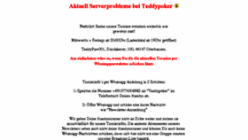 What Teddypoker.de website looked like in 2017 (6 years ago)