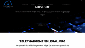 What Telechargement-legal.org website looked like in 2017 (6 years ago)