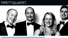 What Tippettquartet.co.uk website looked like in 2017 (6 years ago)