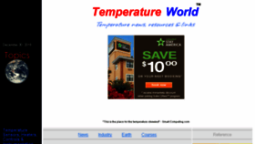 What Temperatureworld.com website looked like in 2017 (6 years ago)