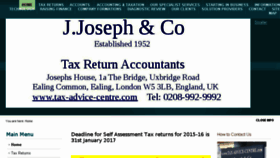 What Tax-advice-centre.com website looked like in 2017 (6 years ago)