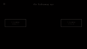 What Thehideawaynyc.com website looked like in 2017 (8 years ago)