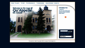 What Townofquappelle.ca website looked like in 2017 (6 years ago)
