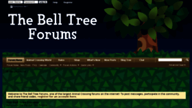 What The-bell-tree.com website looked like in 2017 (6 years ago)