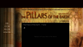 What The-pillars-of-the-earth.tv website looked like in 2017 (6 years ago)