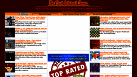 What Thebestinternetgame.com website looked like in 2017 (6 years ago)