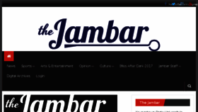 What Thejambar.com website looked like in 2017 (6 years ago)