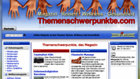 What Themenschwerpunkte.com website looked like in 2017 (6 years ago)