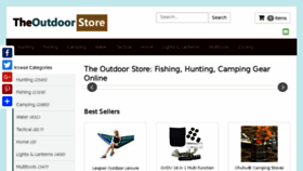 What Theoutdoorstores.com website looked like in 2017 (6 years ago)