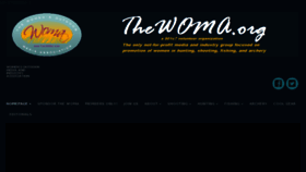 What Thewoma.com website looked like in 2017 (6 years ago)