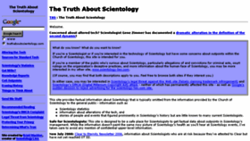 What Truthaboutscientology.com website looked like in 2017 (8 years ago)