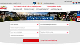 What Tsjechoreizen.nl website looked like in 2017 (6 years ago)