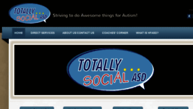 What Totallysocialasd.com website looked like in 2017 (6 years ago)
