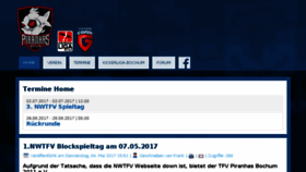 What Tischfussball-bochum.de website looked like in 2017 (6 years ago)