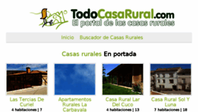 What Todocasarural.com website looked like in 2017 (6 years ago)