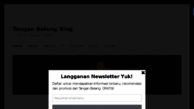 What Tanganbelang.com website looked like in 2017 (6 years ago)