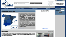 What Tercera-edad.org website looked like in 2017 (6 years ago)