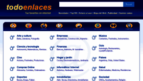 What Todoenlaces.com website looked like in 2017 (6 years ago)