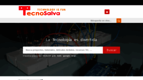 What Tecnosalva.com website looked like in 2017 (6 years ago)