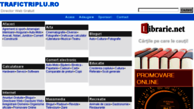 What Trafictriplu.ro website looked like in 2017 (6 years ago)