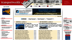 What Transportweekly.com website looked like in 2017 (6 years ago)