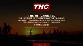 What Thc.com website looked like in 2017 (6 years ago)