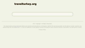 What Travelturkey.org website looked like in 2017 (6 years ago)