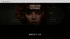 What Trevorsorbie.com website looked like in 2017 (6 years ago)