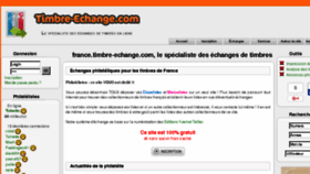 What Timbre-echange.com website looked like in 2017 (6 years ago)